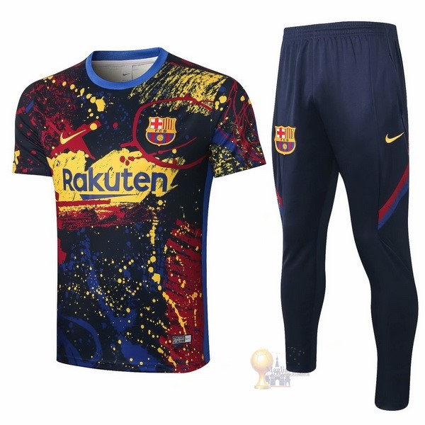 Calcio Maglie Formazione Set Completo Barcellona 2020 2021 Giallo